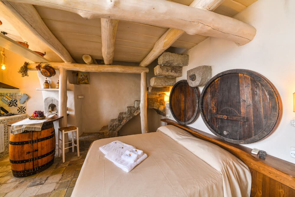 Angolo letto vasca con idromassaggio