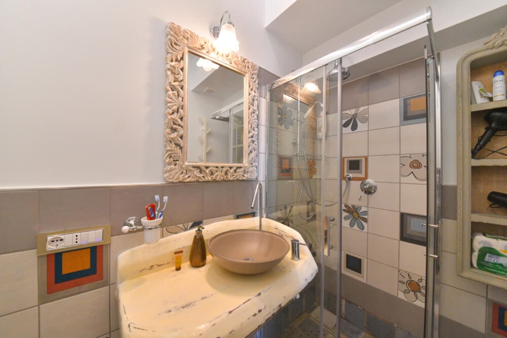 Bagno appartamento con 1 camera da letto