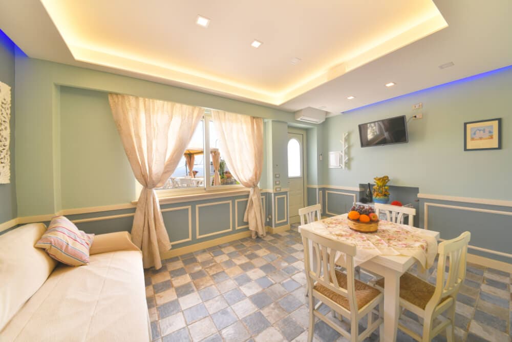 Spazio comune appartamento con 1 camera da letto